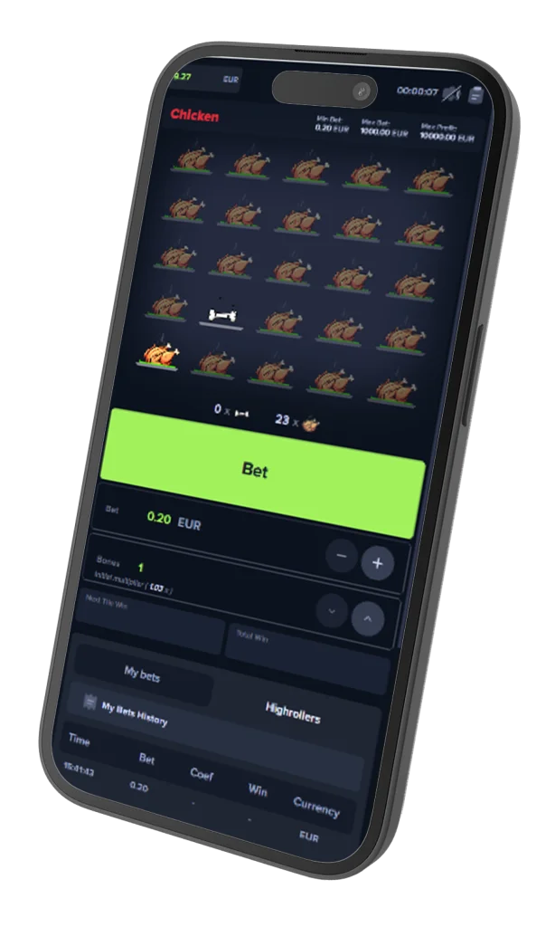 Mystake Chicken Mobile Left